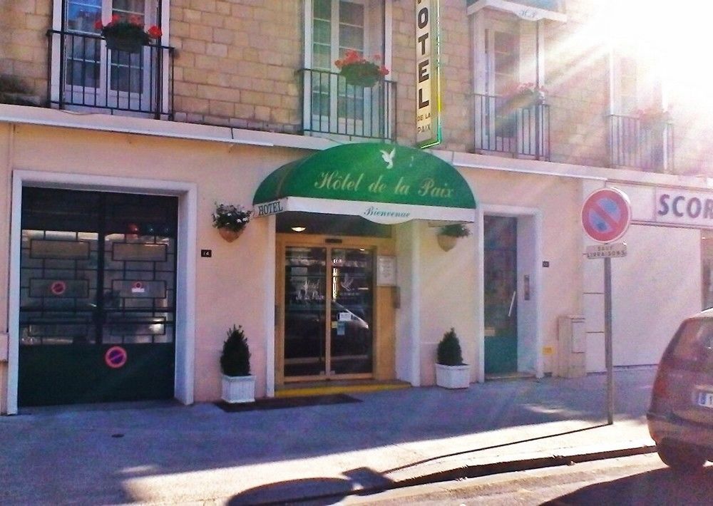 Hotel De La Paix Caen Exterior foto